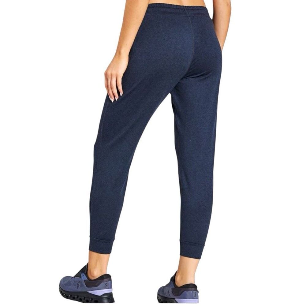Vuori Performance Jogger Midnight Heather Women’s Size Large Dream Knit Fabric - Picture 4 of 7